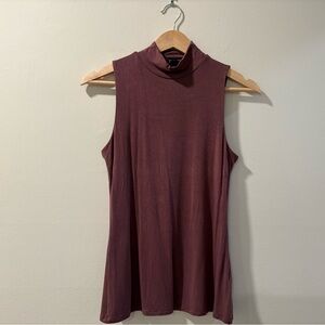 NWOT Express mock neck sleeveless top